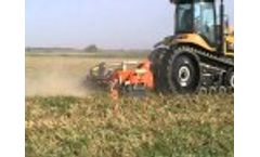 Scorpion Dryer on Wheeled Tractor and on Tracked Tractor Video