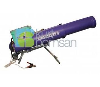 Kurtbomsan - Model KBSU1 - Cell Phone Controlled Electronic Bird Scaring Cannon