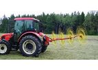 Model SP4 - 205 - Universal Tedder and Delivery Rake