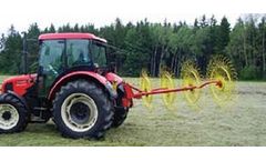 Model SP4 - 205 - Universal Tedder and Delivery Rake