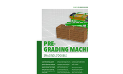 Model SMA - Single or Double Pregrading Machine Brochure