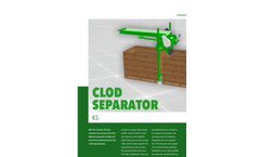 Model KS - Clod Separators Brochure