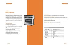 Hanon - Model SOX606 - Fat Analyzer System - Datasheet