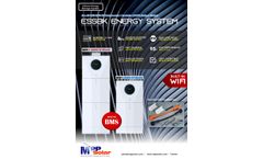 MPP - Energy Storage Systems (ESS) - Portable Energy Bank (PEB) Lithium Battery - Brochure
