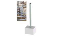 CK-Industries - Model 102 - Galvanized Round Posts and Collars
