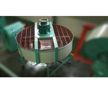 Azeus - Model AZS-YPWL - Fertilizer Disc Mixer Machine