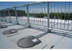 Kee Safety - Model KeeGuard - Safety Compliant Fall Protection Railing System For Standing Seam Metal Roofs