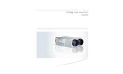 Eneko - Model EVHR Series - Ceiling Type Heat Recovery Unit - Brochure
