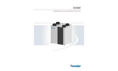 Eneko - Model Event Series - Residential Type Heat Recovery Unit - Datasheet