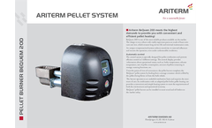 Ariterm BeQuem - Model 20D - Pellet Burner - Brochure