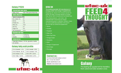 Galaxy - Model P 1520 - Fresh Calved Management Fat Supplement Brochure