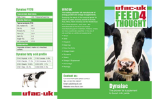 Dynalac - Model P1176 - Ensuring Adequate Energy Intakes Supplement Brochure