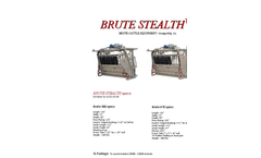 Brute - Stealth Spec Sheet