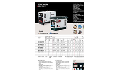 Model Worx Series - Silent Gasoline and Diesel Generators Brochure