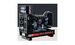 GENMAC Lombardini - Model Heavy Duty Series - Open Diesel Generator