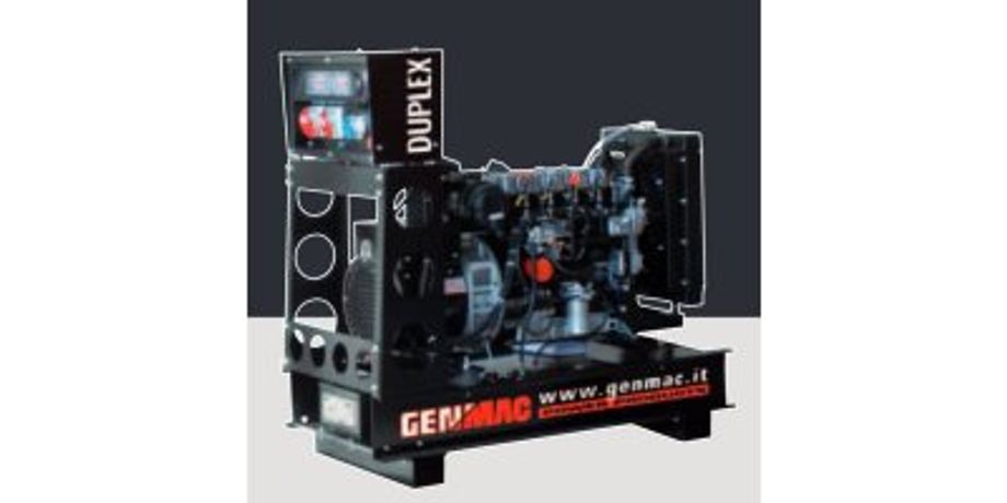 GENMAC Lombardini - Model Heavy Duty Series - Open Diesel Generators
