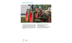 Pfanzelt - High Wheel Tractors Brochure
