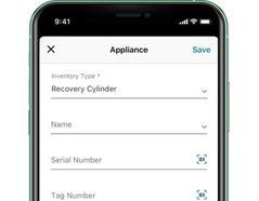 Trakref Pro Refrigerant Management Software App