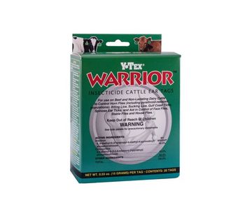Y-TEX - Model Warrior-Combo-BLK - Insecticide Tags