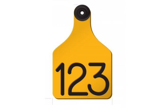 Ritchey - Universal Dual Color Large Cow Tag with Y-Tex Button