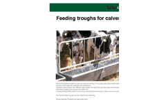 Domino - Model 05 H - Calve Feeding Troughs - Brochure