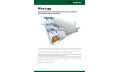 Domino - Self-Tightening Wire-Type Cowshed and Piggery Cleaners  - Brochure