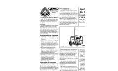 Clemco - Model CAP-1 - Ambient Air Pump Brochure