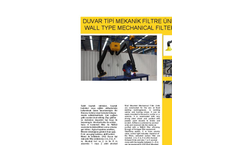 Wall Type Mechanical Filter Units Brochure