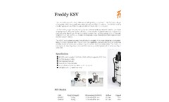 Freddy - KSV45 - Swarf Vacuum Brochure