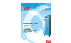Model FA2 - Industrial Indoor Air Purifier Brochure