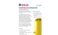 Model SGS - Starting Gas Separator Brochure