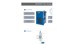 Drypoint - Model RA HT - Compressed Air Refrigeration Dryers Brochure