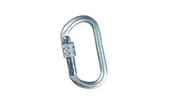 Fall Safe - Model L- FS802 - Fall Protection - Zinc-plated Steel Carabiner