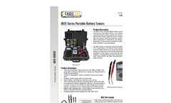 Eagle Eye - Model IBEX-Series - Portable Resistance Battery Tester Datasheet