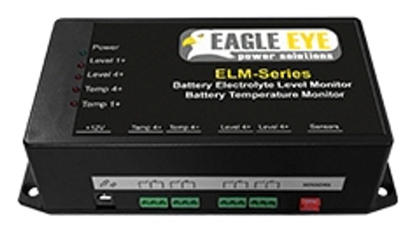 Eagle Eye - Model ELM-Series - Battery Electrolyte Level & Battery Temperature Monitor