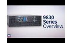 9830 Series Overview Video