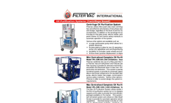Model VPL-CSR-200 - Mini Centralized Complete Oil Purification System Brochure