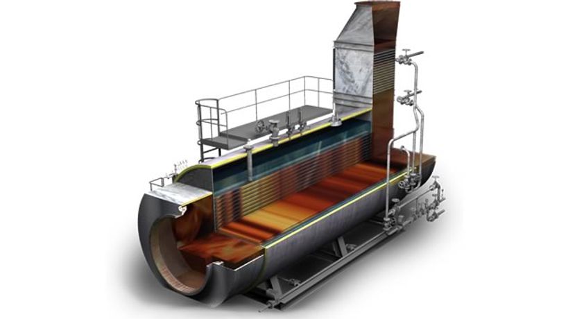 Model CRP - Recovery Fire Tube Steam Boiler