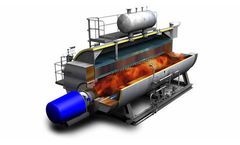 Model GVL-H - Horizontal, Three-Pass Fire Tube Steam Generator
