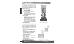 Preferred - Model ATPSF - Automatic Fuel Oil Transfer Pump Set Brochure