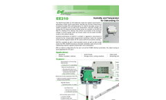 Model EE210 - Humidity & Temperatur Transmitter Brochure