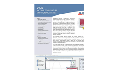 Vaccine Temperature Monitoring System Data Logger (VTMS) Brochure