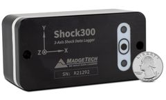 Shock300 - Tri-Axial, Stand-Alone, Compact Shock Data Logger