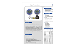 Model ADT 681 series - Digital Pressure Gauges Brochure