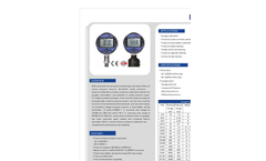 Model ADT 672 series - Digital Pressure Calibrators Brochure