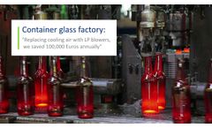 Compressed Air Energy Savings in the Glass Industry - Video