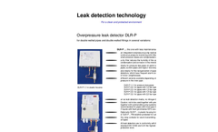 Model DLR-P 1.1–3.0 - Leak Detector Brochure