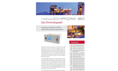 AGC - Model NovaCHROM 2000 Argon GC - On-Line Gas Chromatographs - Brochure