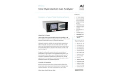 AGC - Model 23 Series - Total Hydrocarbon Gas Analysers - Brochure