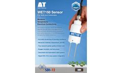 Delta-T Devices - Model WET150 - Digital Multi-Parameter Soil Sensor - Datasheet
